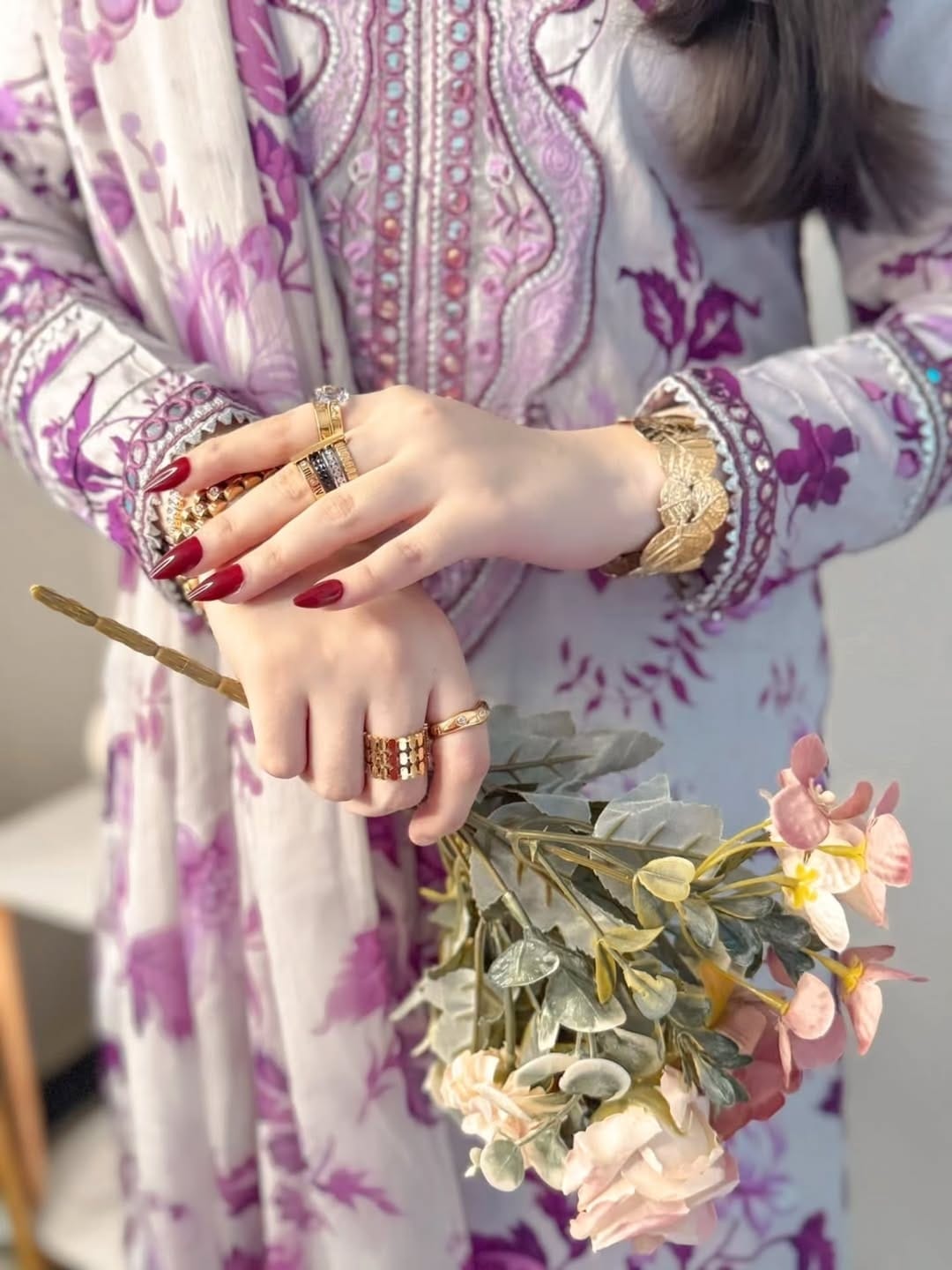 Beautiful Printed Lawn 3pcs Suit ๐ธ