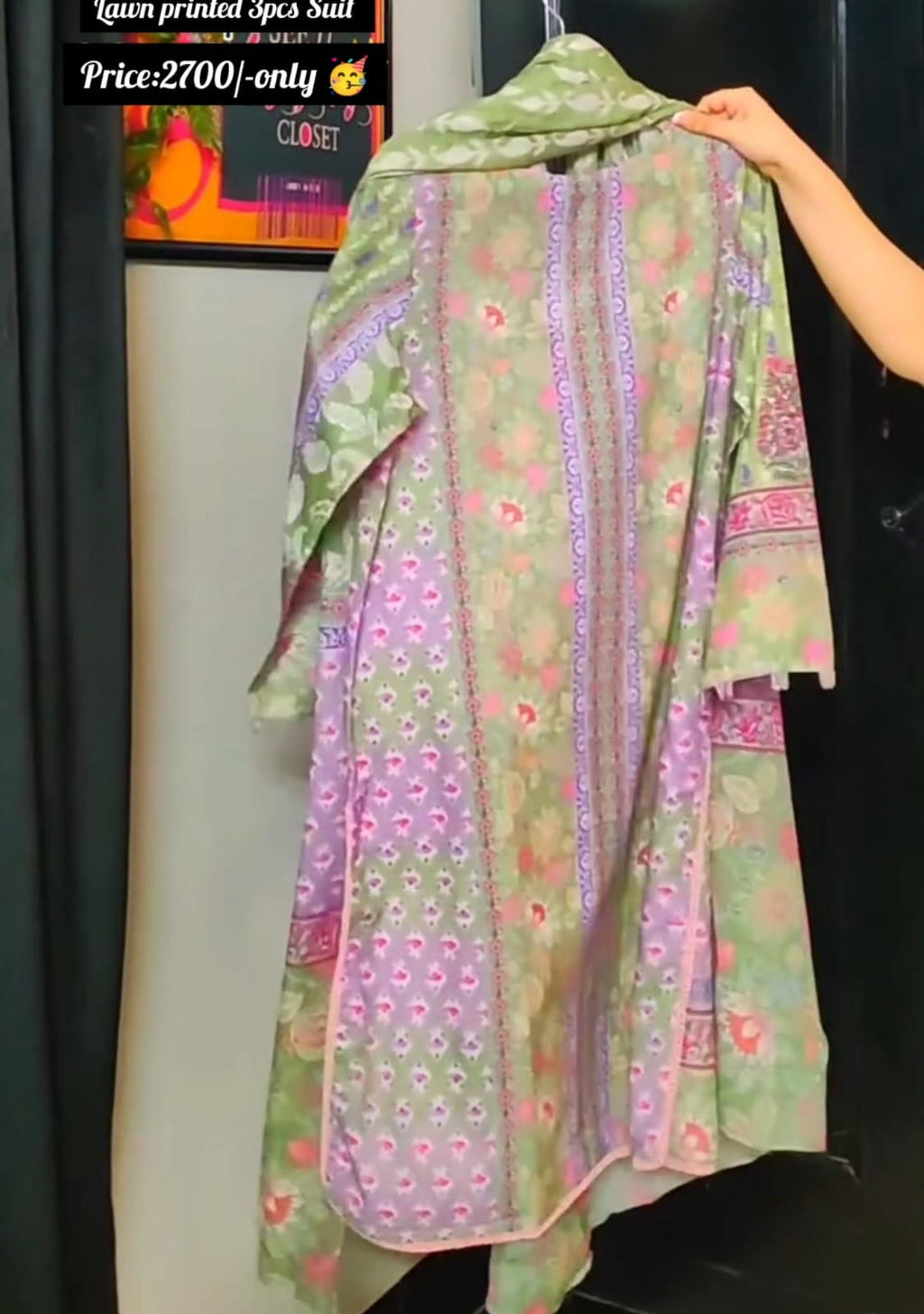 Premium Lawn 3-Piece Suit for Women