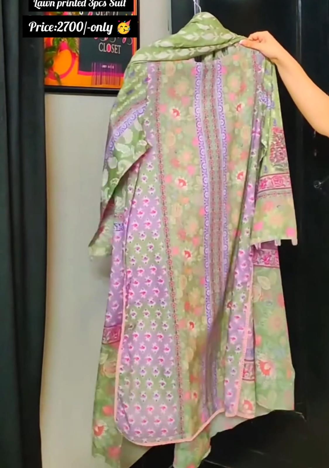 Premium Lawn 3-Piece Suit for Women