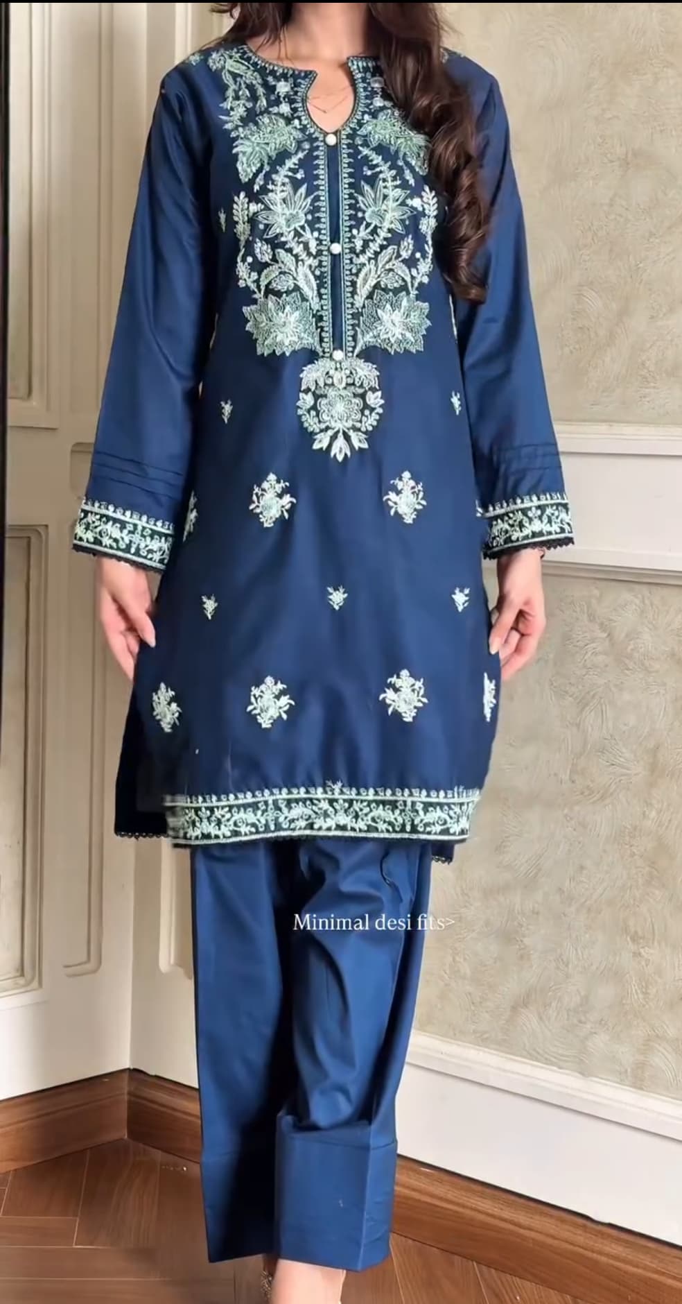 Women's Embroidered 3-Piece Suit 👗