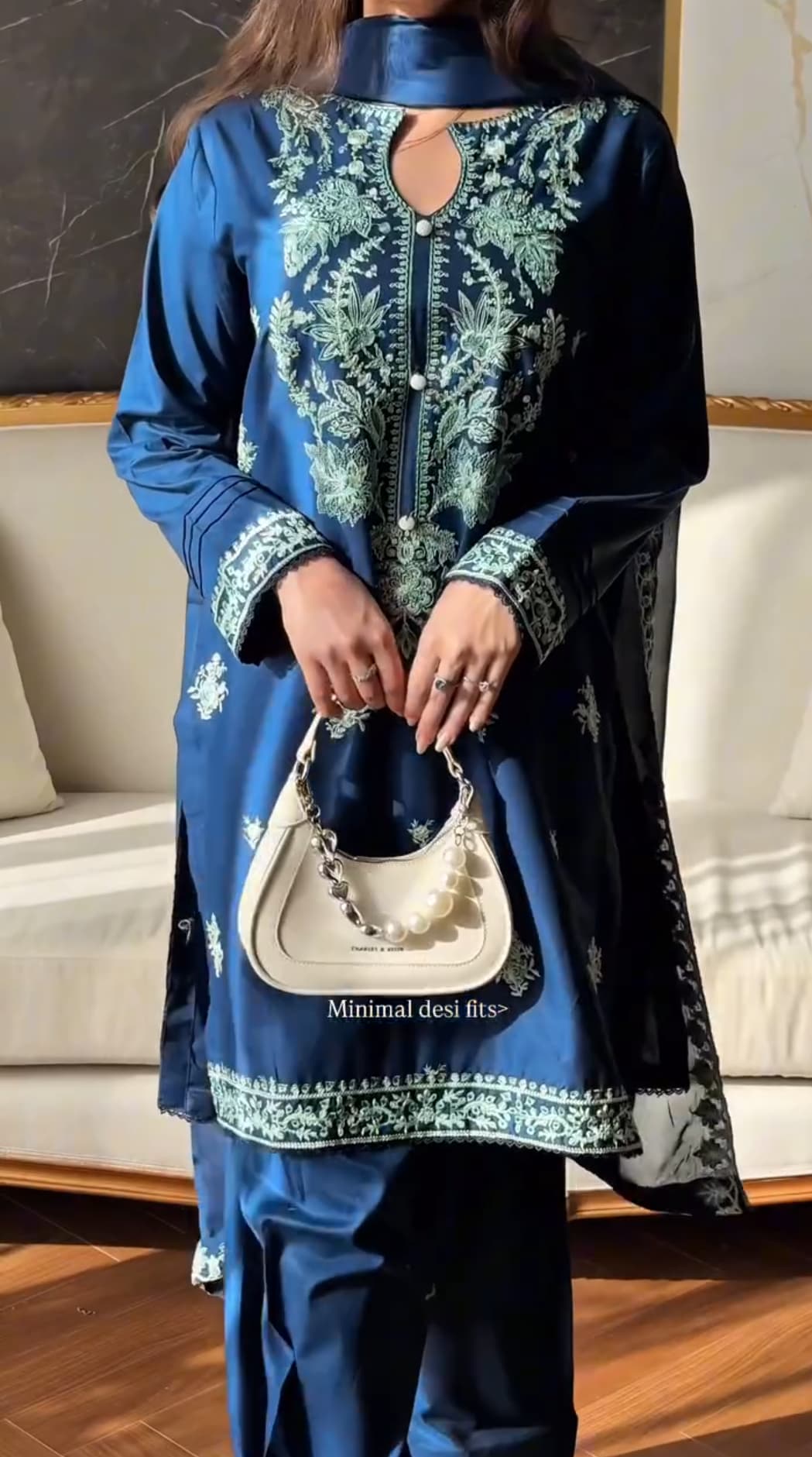 Women's Embroidered 3-Piece Suit 👗