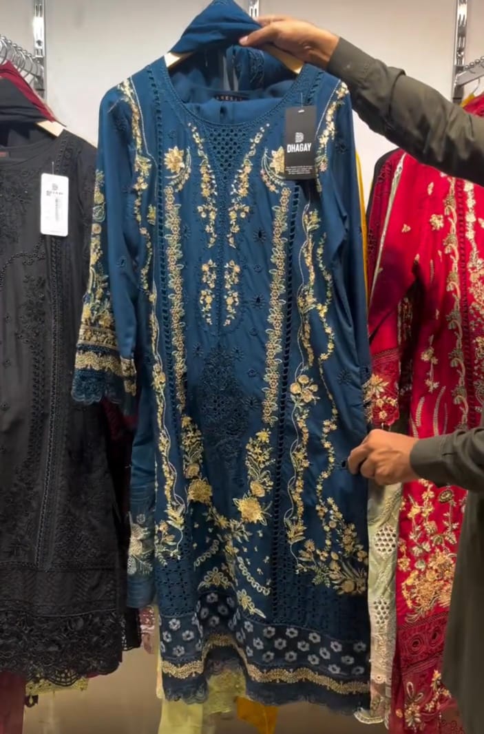 New Embroidered 3-Piece Suit for Women