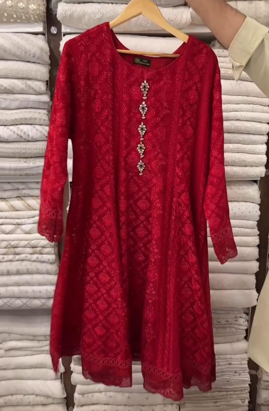 Women Embroidery 3pcs Set – Wedding Wear 👑