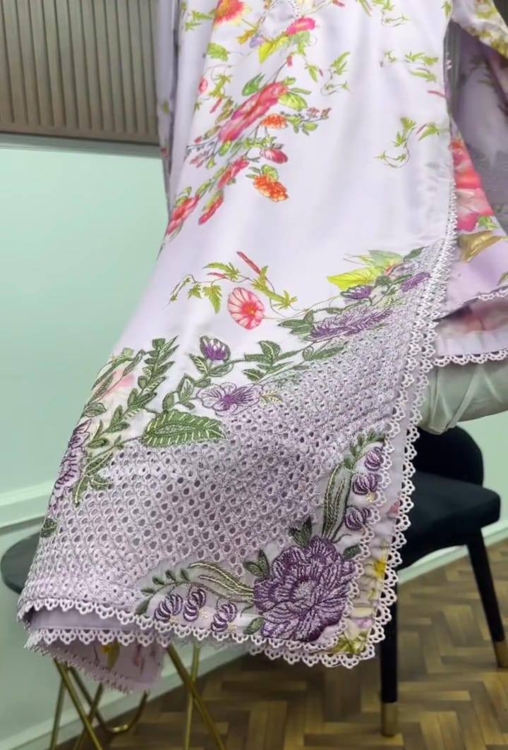 Summer Lawn Embroidery 3-Piece Suit 🌸
