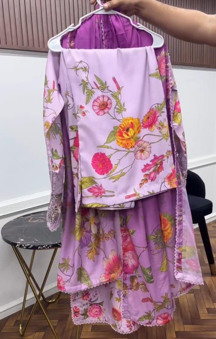 Summer Lawn Embroidery 3-Piece Suit 🌸