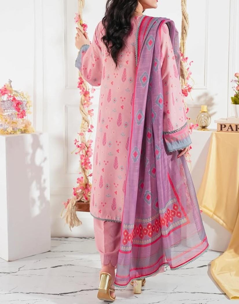 Summer Lawn Embroidery 3-Piece Suit 🌸