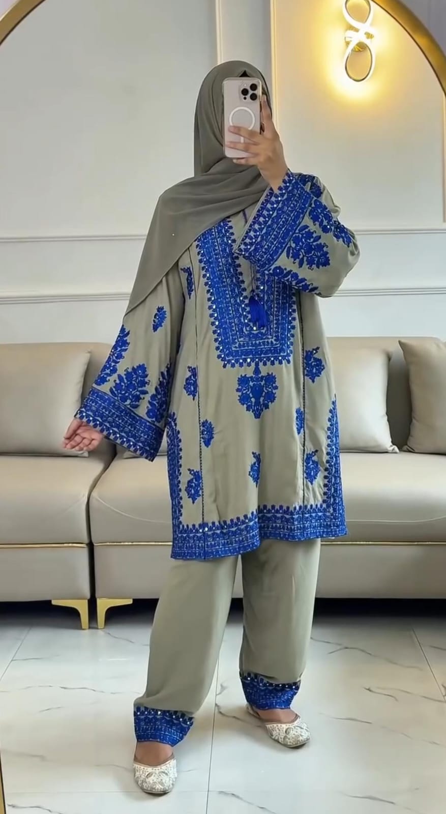 New Arrival – Embroidery 3pcs Suit 🌟