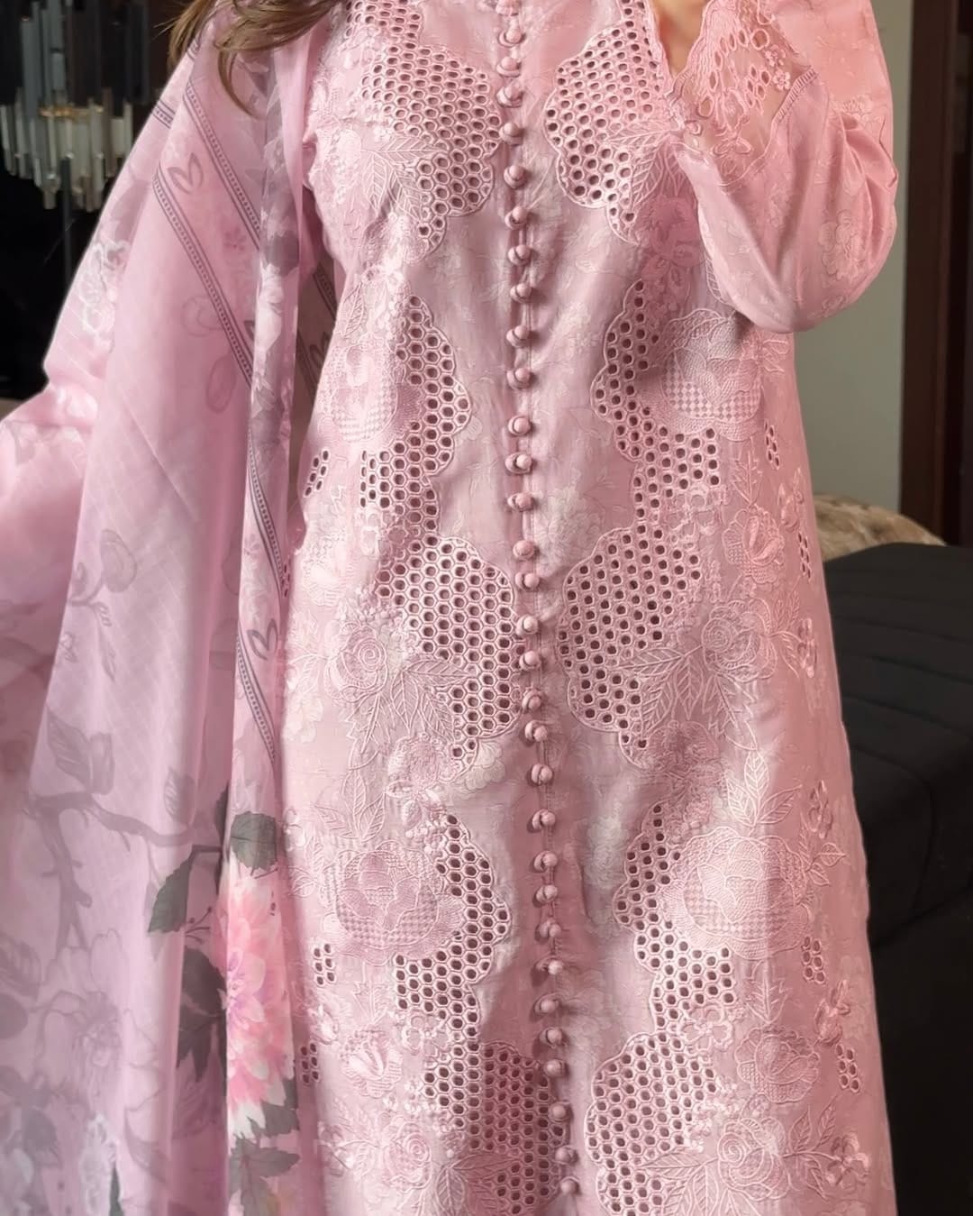 Luxury Chikankari 3-Piece Suit for Women ✨