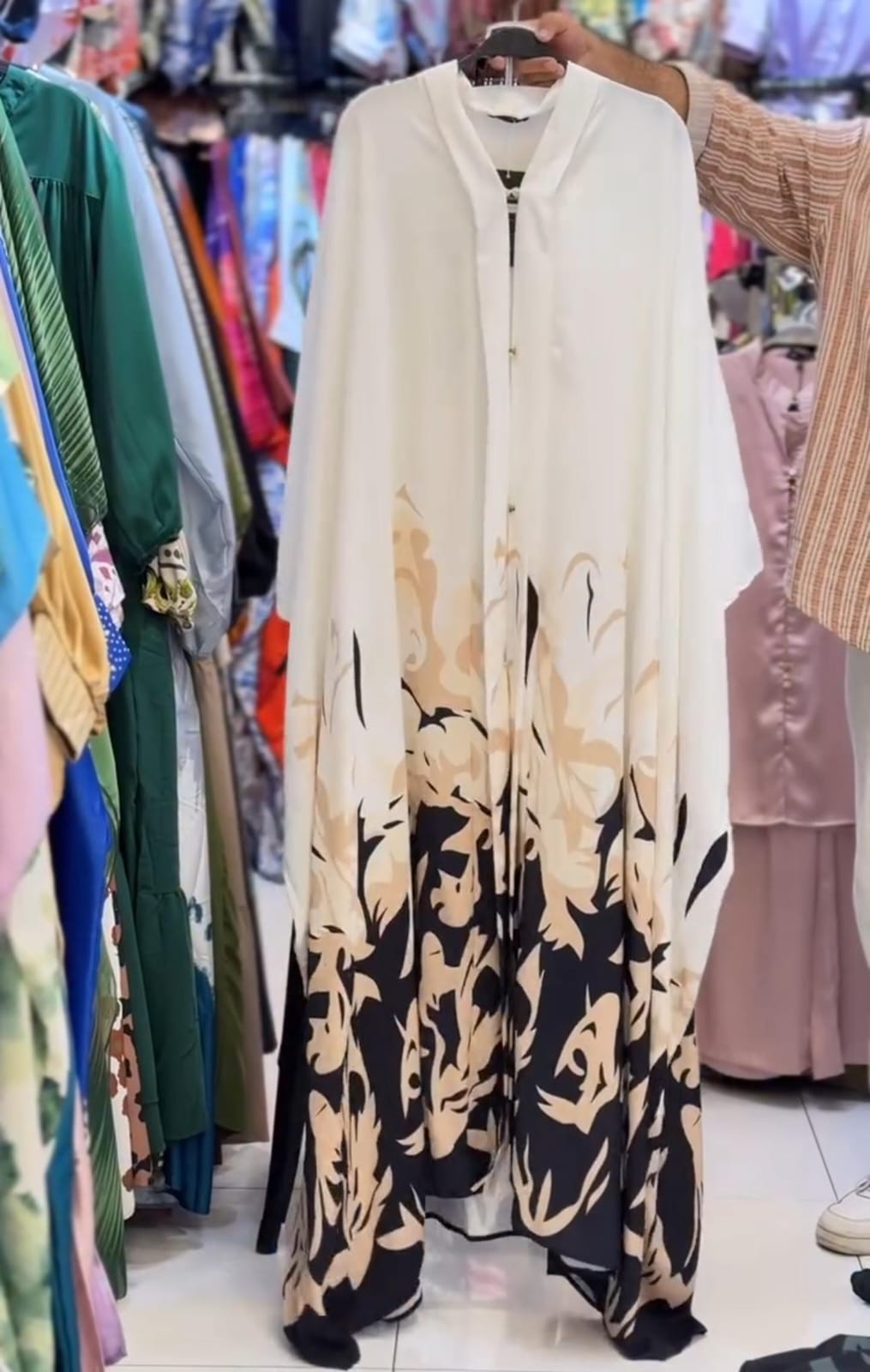 Kaftan Style Shirt with Plazo