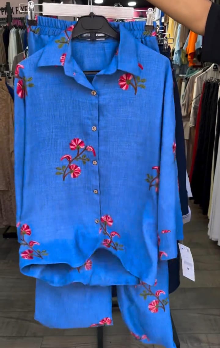 Summer Set Shirt &amp; Plazo for Women ☀️