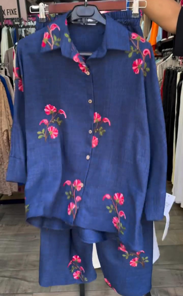 Summer Set Shirt &amp; Plazo for Women ☀️