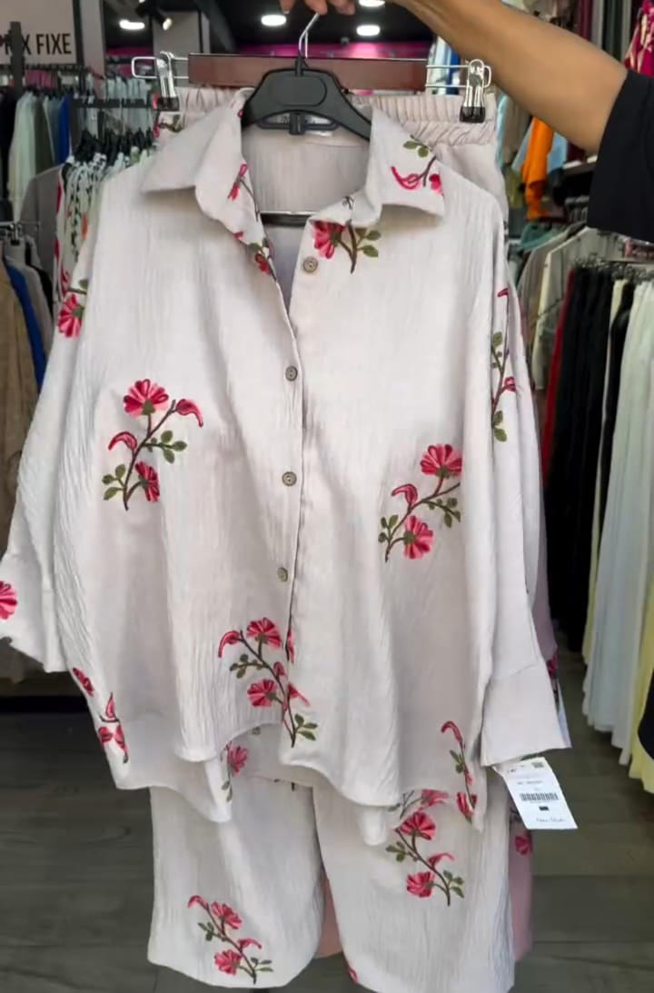 Summer Set Shirt &amp; Plazo for Women ☀️