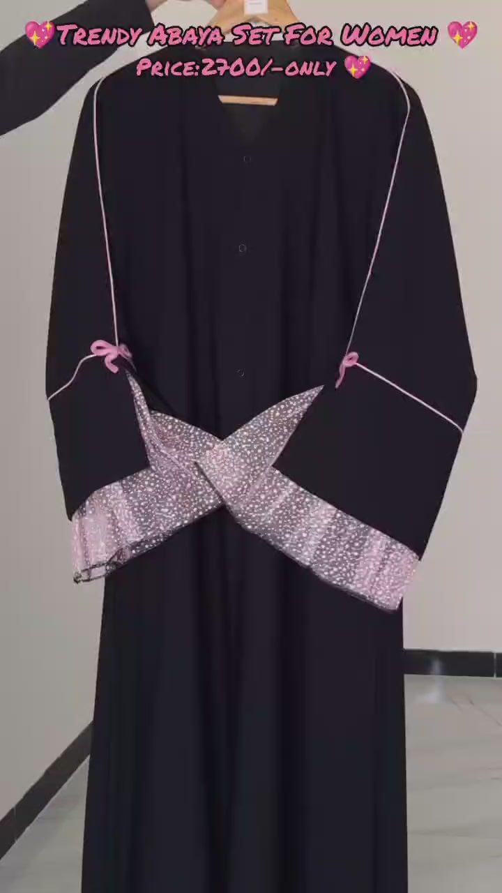 New Arrival Trendy Abaya Set for Women